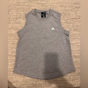 NWT Adidas Gray Sleeveless Top